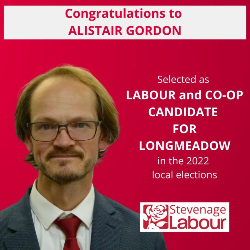 Alistair Gordon for Longmeadow