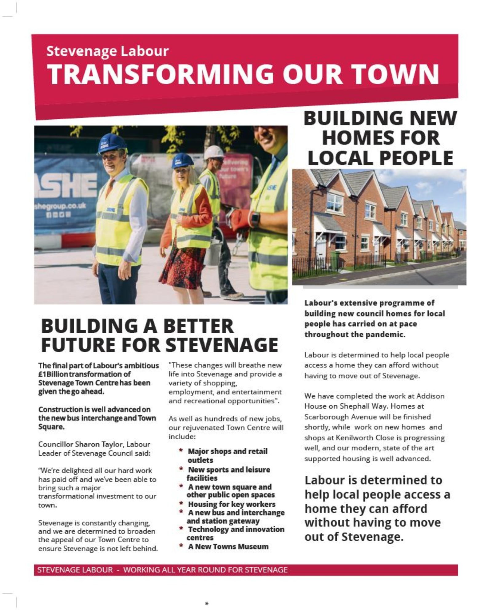 Stevenage Labour Community News 2021 q4 p2