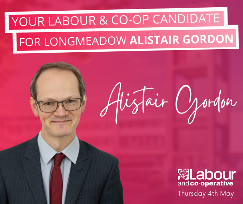 Alistair Gordon for Longmeadow