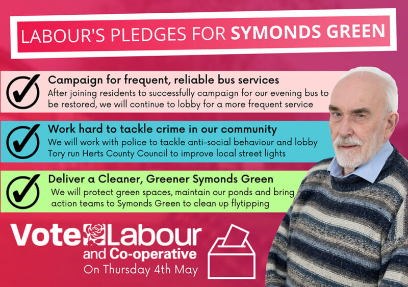 Michaels pledges for Symonds Green