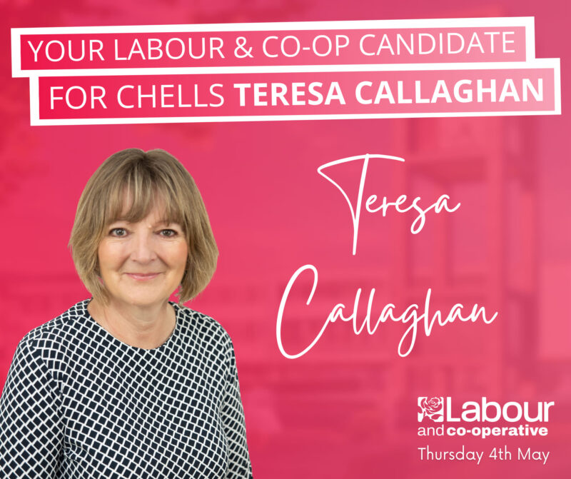 Teresa Callaghan for Chells